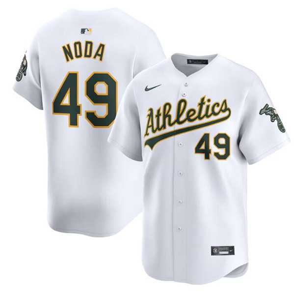 Men's Oakland Athletics #49 Ryan Noda White Home Limited Stitched Jersey Dzhi,We sell and wholesale Men's Oakland Athletics #49 Ryan Noda White Home Limited Stitched Jersey Dzhi on line form chian!